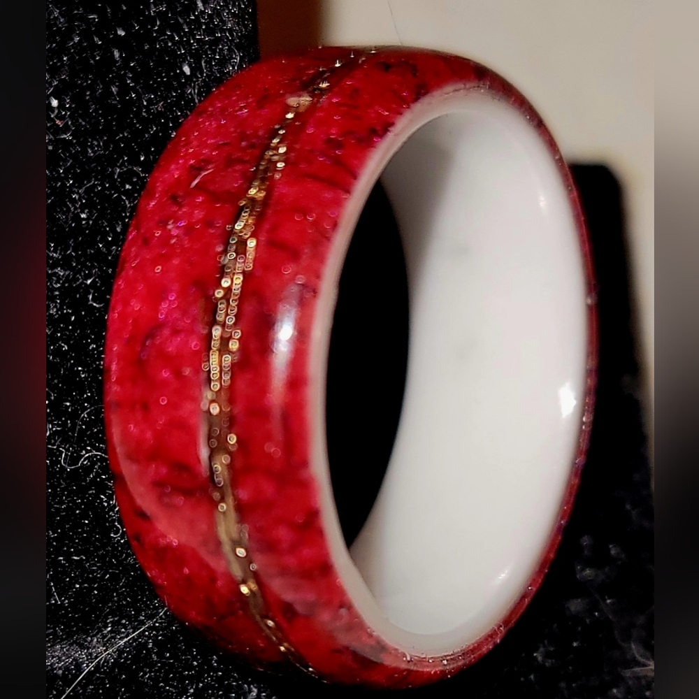 Custom Made Epoxy Ring